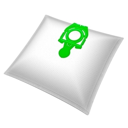Sáčky z mikrovlákna ZELMER, ZMB01K (49.4100), zelená příruba, balení 4 ks sáčků a 1 ks filtru