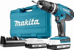 Makita HP457DWE - Aku příklepový šroubovák Li-ion 18V/1,3Ah G