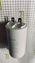 Motorový běhový kondenzátor SC 1121, 18 uF, 450-500 V, (2 x faston + šroub)
