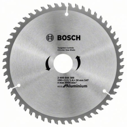 2608644389 Pilový kotouč BOSCH 190x2,2/1,6x30mm, 54z, Multi Material ECO