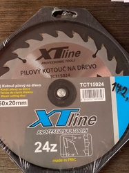 Pilový kotouč na dřevo XTline 150x20 24z