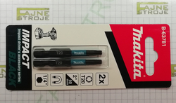 Makita B-63781 torzní bit Torx T20-50 mm 2 ks, impact screw bit