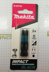Makita B-63769 torzní bit PZ3-50 mm, 2 ks, impact screw bit