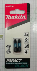 Makita B-63616 torzní bit PH2-25 mm 2 ks, impact screw bit