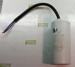 Motorový běhový kondenzátor SC 1160, 50 uF, 450-500 V, kabel bez šroubu