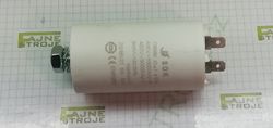 Motorový běhový kondenzátor SC 1121, 20 uF, 450-500 V, (2 x faston + šroub)