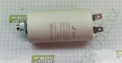 Motorový běhový kondenzátor SC 1121, 20 uF, 400-500 V, (2 x faston + šroub)