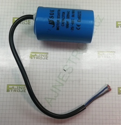 Motorový kondenzátor rozběhový TC 544, 100 uF, 320V (kabel)