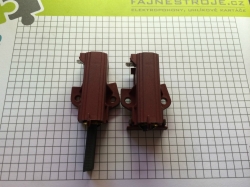 uhlíky pračka (pračkové) v pouzdru 5x12,5x35,5 mm, pro motor ZANUSSI
