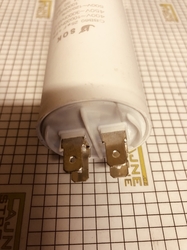 Kondenzátor SC1141, 25 uF, 450 V (4 x faston + šroub)